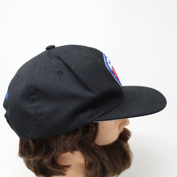 Philadelphia 76ers Hat Adult Snapback Black Mitchell & Ness NBA Adjustable Cap - Picture 6 of 11